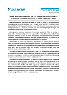 Daikin Allocates 100 Million USD for Global Startup Investments.pdf